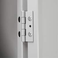 Clean Line Lockers, 2 -tier, Bank of 4, 48" x 18" x 72", Steel, Beige, Rivet (Assembled) Duraquip Inc