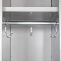 Porte-manteaux pour casiers Clean Line Duraquip Inc