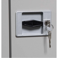 Deep Hi-Boy Storage Cabinet, Steel, 4 Shelves, 72" H x 36" W x 24" D, Charcoal Duraquip Inc