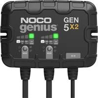 Genius&reg; Gen5X2 2-Bank, 10-Amp On-Board Battery Charger Duraquip Inc