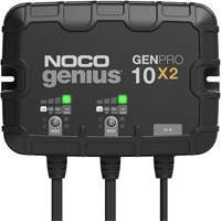 Genius&reg; GenPro10X2 2-Bank, 20-Amp On-Board Battery Charger Duraquip Inc