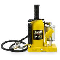 Pro Series Bottle Jack, 20 Ton(s), Air Hydraulic, 20" Raised Height Duraquip Inc