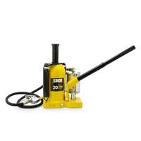 Pro Series Bottle Jack, 20 Ton(s), Air Hydraulic, 20" Raised Height Duraquip Inc