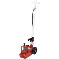 Axle Jack, 22 Ton(s) Capacity, 9" Lowered, 22" Raised, Air Hydraulic Duraquip Inc