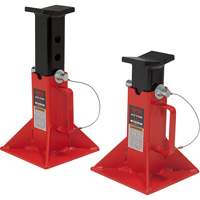 Jack Stands, Locking Pin, 5 tons Capacity, 9-1/2" - 15-3/4" H Duraquip Inc