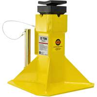 Jack Stands with Adjustable Screw Top Saddle, Locking Pin, 15-1/2" - 20-1/2" H Duraquip Inc