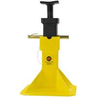 Jack Stands with Adjustable Screw Top Saddle, Locking Pin, 15-1/2" - 20-1/2" H Duraquip Inc