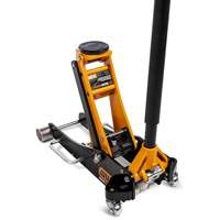 Cric aluminium &agrave; profil bas, 2 tonne(s) Capacit&eacute;, 3-1/4" Abaiss&eacute;e, 18-1/2" &eacute;lev&eacute;e, Hydraulique &agrave; main Duraquip Inc