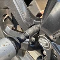 Jeu de demi-douilles r&eacute;versibles m&eacute;triques, 7 Mcx, Chocs, Prise de 1/2", Profond Duraquip Inc