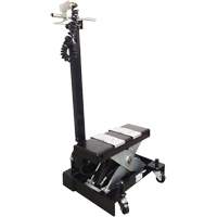 Low Profile Floor Service Jack, 12 Ton(s) Capacity, 7-1/2" Lowered, 15" Raised, Air Hydraulic Duraquip Inc