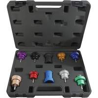 Trousse d'adaptateur pour test de pression du syst&egrave;me de refroidissement 10 mcx Duraquip Inc