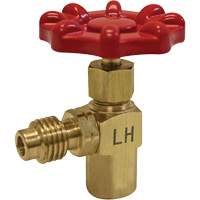 Valve de perçage pour canette R1234yf avec filetage 1/2” ACME-LH Duraquip Inc