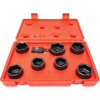 8 Pc. Extra-Low-Profile Oil Filter Socket Set Duraquip Inc