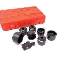8 Pc. Extra-Low-Profile Oil Filter Socket Set Duraquip Inc