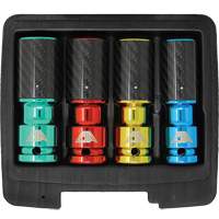 Jeu de douilles pour &eacute;crous de roue avec manchons en fibre de carbone Duraquip Inc