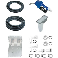 115V AC DEF Transfer Pump & IBC Tote Bracket with Nozzle Duraquip Inc