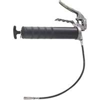 Heavy-Duty Pistol Grip Grease Gun with Flex Hose Extension, 14 oz Capacity Duraquip Inc