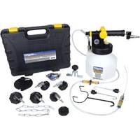 Pressure Brake Bleeder Kit with 7 Adapters Duraquip Inc