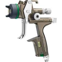 Pistolet de peinture de premi&egrave;re qualit&eacute; pour peinture automobile avec psi num&eacute;rique X5500 HVLP 1,2 I RPS D, Entr&eacute;e d'air 1/4" NPT, 15,19 pi³/min, Capacit&eacute; 0,6 L/0,9 L, 0,17 psi Duraquip Inc