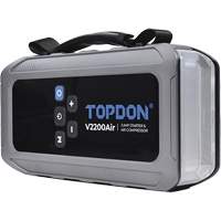 V2200Air 2-in-1 2200 Peak Amp Jump Starter & Tire Inflator Duraquip Inc