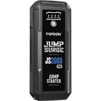 D&eacute;marreur de secours, banque d'alimentation et lampe de poche JumpSurge2000Pro &agrave; 2500 A de pointe Duraquip Inc
