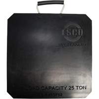 Plaque de support de v&eacute;rin d'une capacit&eacute; de 25 tonnes Duraquip Inc