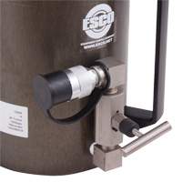 Safety Jack, Locking Collar, 100 tons Capacity, 13-37/100" - 19-3/5" H Duraquip Inc