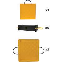 Ensemble de syst&egrave;me de sout&egrave;nement en composite CribLok 8 mcx Duraquip Inc