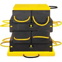 Ensemble de syst&egrave;me de sout&egrave;nement en composite CribLok 10 mcx Duraquip Inc