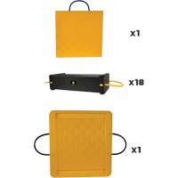 Ensemble de syst&egrave;me de sout&egrave;nement en composite CribLok 20 mcx Duraquip Inc