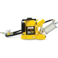 Cric bouteille de s&eacute;rie Pro "Shorty", 20 tonne(s), Air comprim&eacute;/hydraulique, 12-5/8" Hauteur &eacute;lev&eacute;e Duraquip Inc