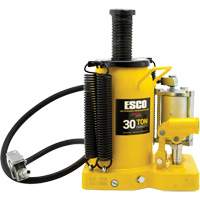 Cric-bouteille de s&eacute;rie Pro, 30 tonnes, Air comprim&eacute;/hydraulique, 20" Hauteur &eacute;lev&eacute;e Duraquip Inc