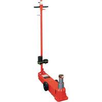 Cric au sol t&eacute;lescopique, 25 tonnes/50 tonne(s), Air comprim&eacute;/hydraulique Duraquip Inc