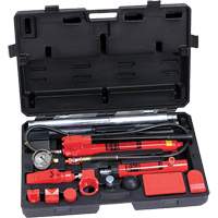 Trousse de r&eacute;paration pour collision et entretien, capacit&eacute; 10 tonnes, avec adaptateurs forg&eacute;s Duraquip Inc