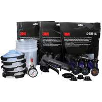 Performance Fine Finish Spray Gun System with PPS Cups, 13 CFM, 29 PSI Duraquip Inc