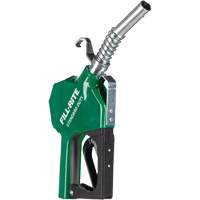 Green Automatic Gasoline Spout Nozzle Duraquip Inc