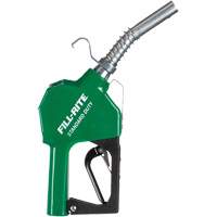 Green Automatic Gasoline Spout Nozzle Duraquip Inc