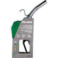 Green Automatic Gasoline Spout Nozzle Duraquip Inc