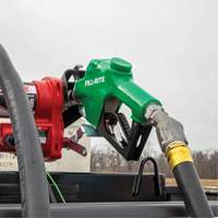 Green Automatic Diesel Spout Nozzle Duraquip Inc