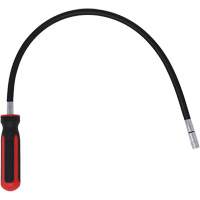 Tournevis flexible extra-long avec adaptateur carr&eacute; 1/4" x hexagonal 1/4" Duraquip Inc