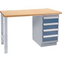&eacute;tabli industriel, 30" la x 72" p x 34" h, Capicit&eacute; 1000 lb Duraquip Inc