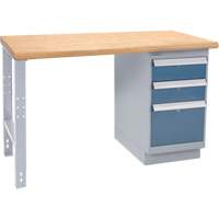 &eacute;tabli industriel, Cap 1000 lb, 36" la x 72" p, 34" h Duraquip Inc