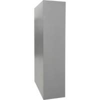Combination Storage Cabinet, 36" W x 18" D x 72" H, Grey Duraquip Inc