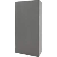 Combination Storage Cabinet, 36" W x 18" D x 72" H, Grey Duraquip Inc