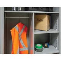 Combination Storage Cabinet, 36" W x 18" D x 72" H, Grey Duraquip Inc