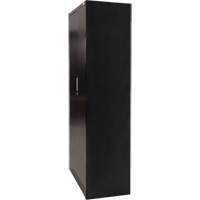 Hi-Boy Storage Cabinet, Steel, 4 Shelves, 72" H x 36" W x 18" D, Black Duraquip Inc