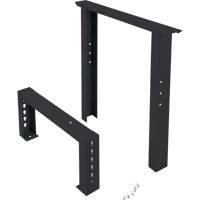 Pattes d'&eacute;tabli pour service industriel, Acier, 24" p x 34" h, Simple Duraquip Inc