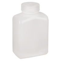 Easy-Grip Space-Saver Bottles, Rectangular, 16 oz., Plastic Duraquip Inc