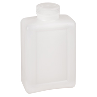 Easy-Grip Space-Saver Bottles, Rectangular, 64 oz., Plastic Duraquip Inc