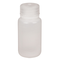 Wide-Mouth Bottles, Round, 2 oz., Plastic Duraquip Inc